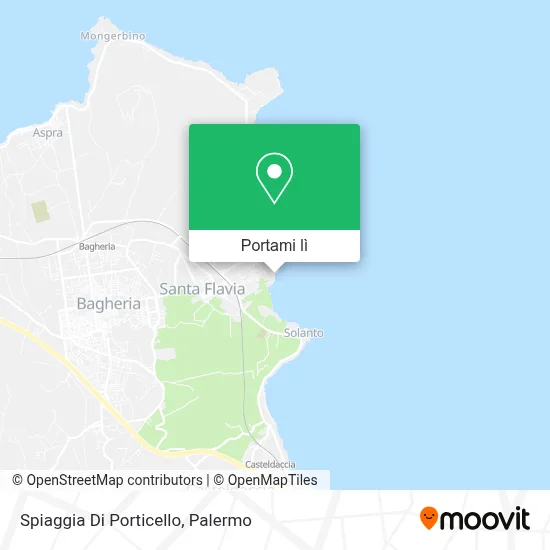 Mappa Spiaggia Di Porticello
