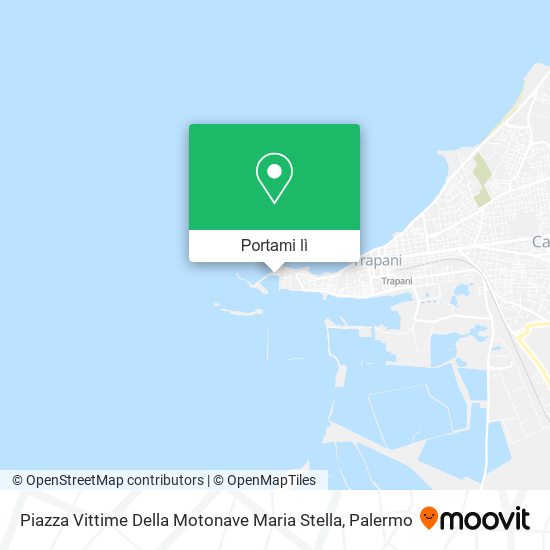 Mappa Piazza Vittime Della Motonave Maria Stella