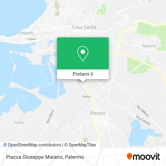 Mappa Piazza Giuseppe Marano