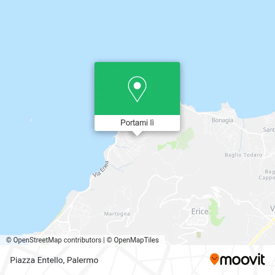 Mappa Piazza Entello