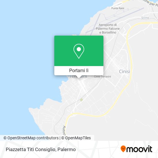 Mappa Piazzetta Titì Consiglio