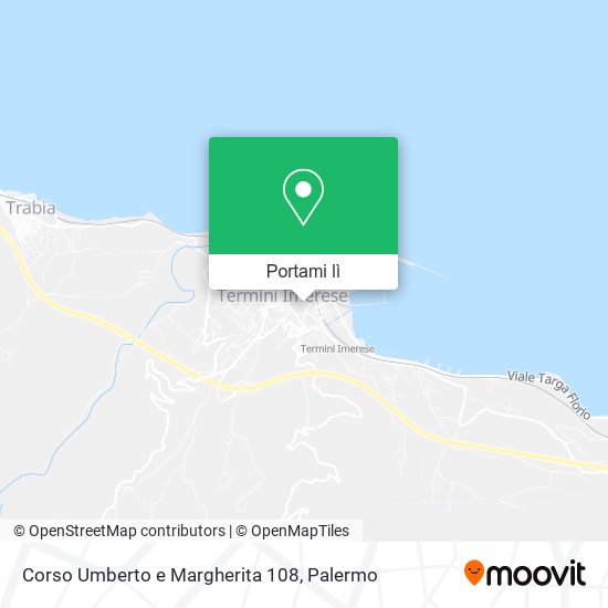 Mappa Corso Umberto e Margherita  108