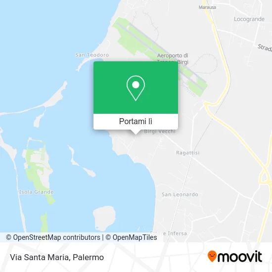 Mappa Via Santa Maria