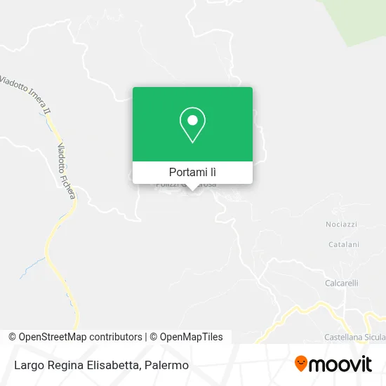 Mappa Largo Regina Elisabetta