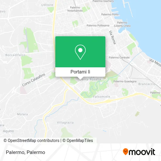 Mappa Palermo
