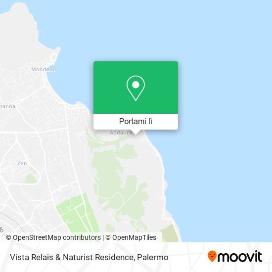 Mappa Vista Relais & Naturist Residence