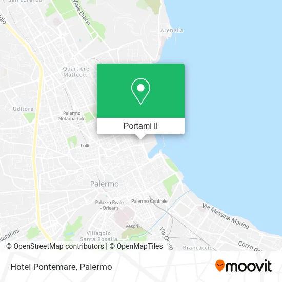 Mappa Hotel Pontemare