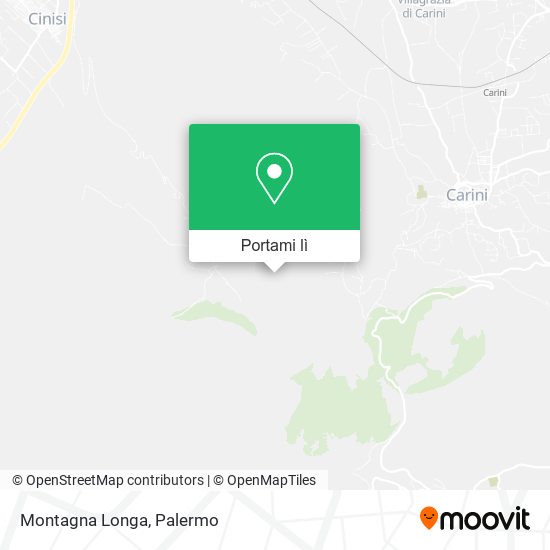 Mappa Montagna Longa