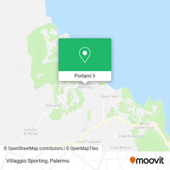 Mappa Villaggio Sporting