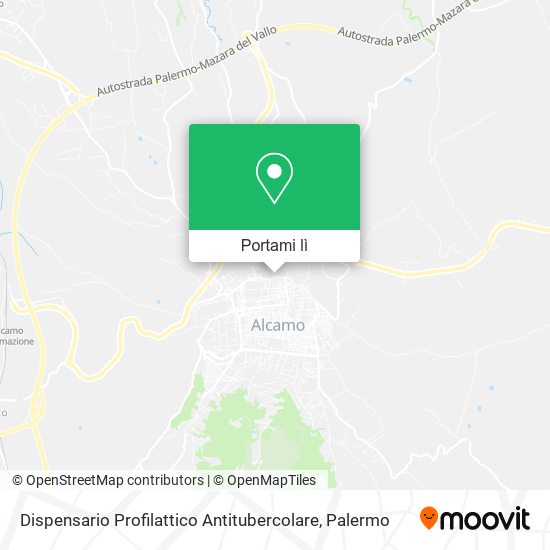 Mappa Dispensario Profilattico Antitubercolare