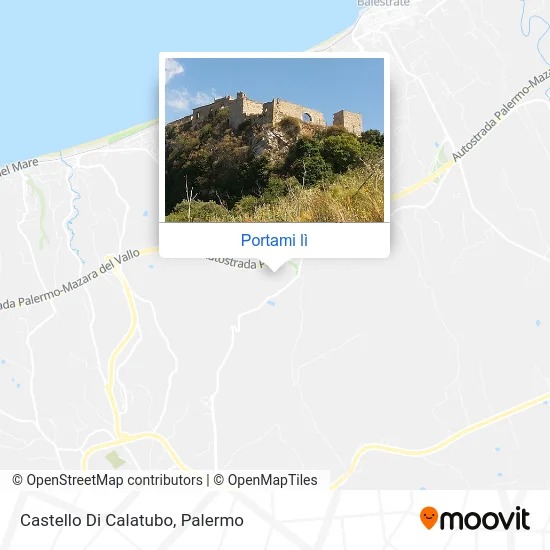Mappa Castello Di Calatubo