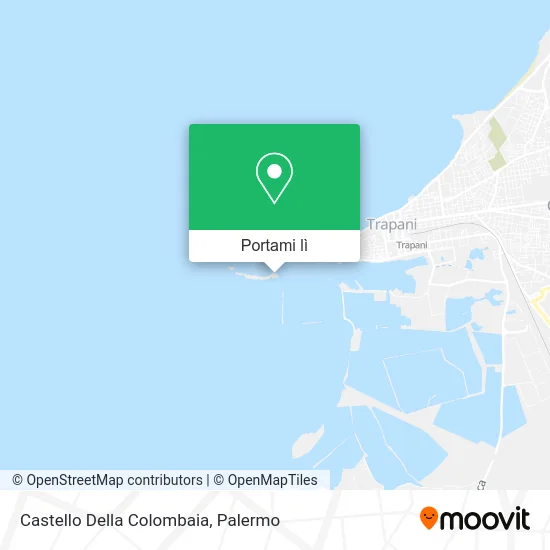 Mappa Castello Della Colombaia