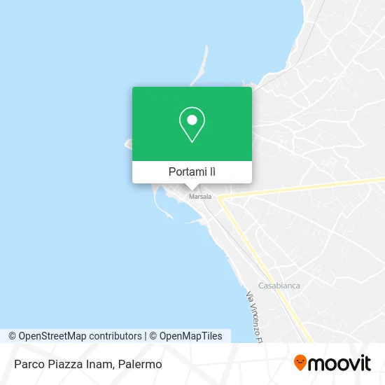 Mappa Parco Piazza Inam