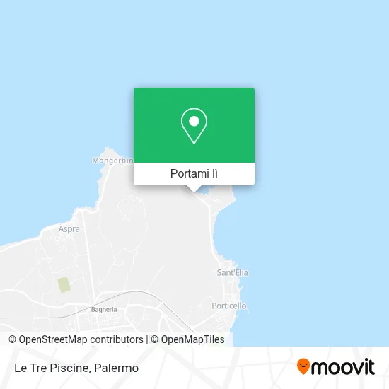 Mappa Le Tre Piscine