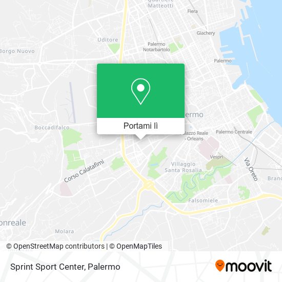 Mappa Sprint Sport Center