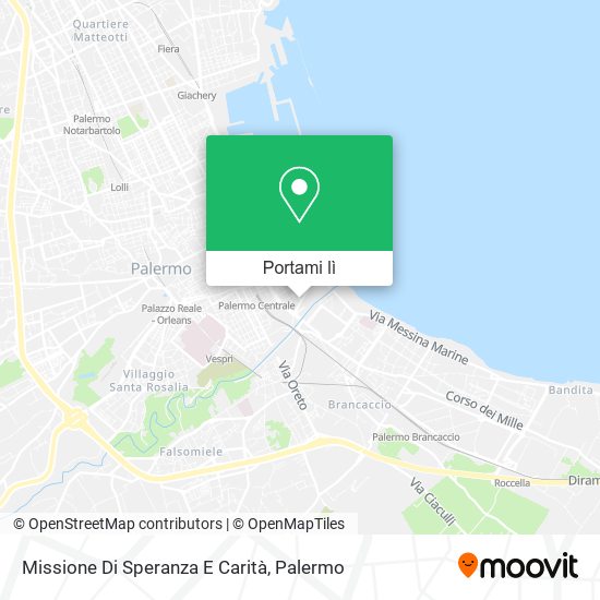 Mappa Missione Di Speranza E Carità