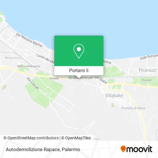 Mappa Autodemolizione Rapace