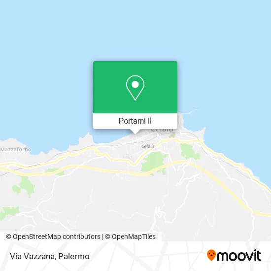 Mappa Via Vazzana