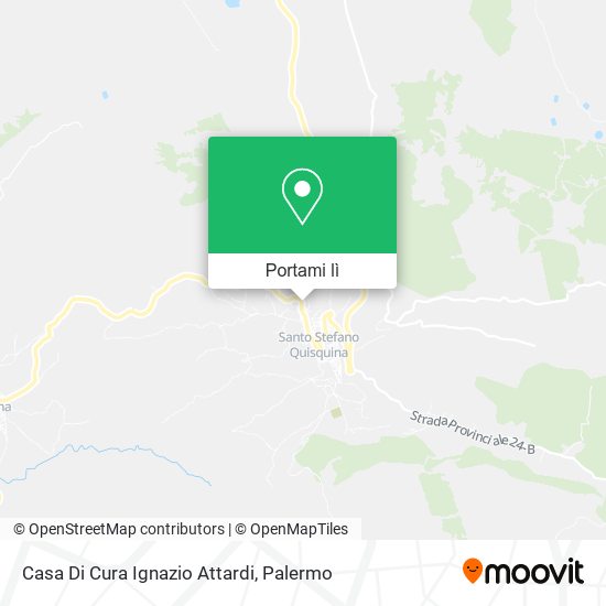 Mappa Casa Di Cura Ignazio Attardi