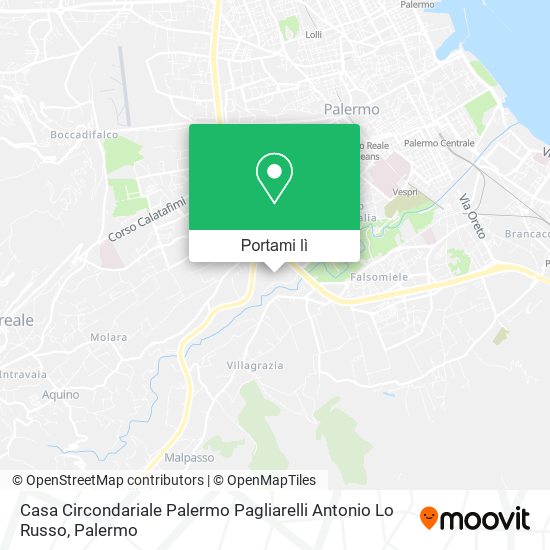 Mappa Casa Circondariale Palermo Pagliarelli Antonio Lo Russo