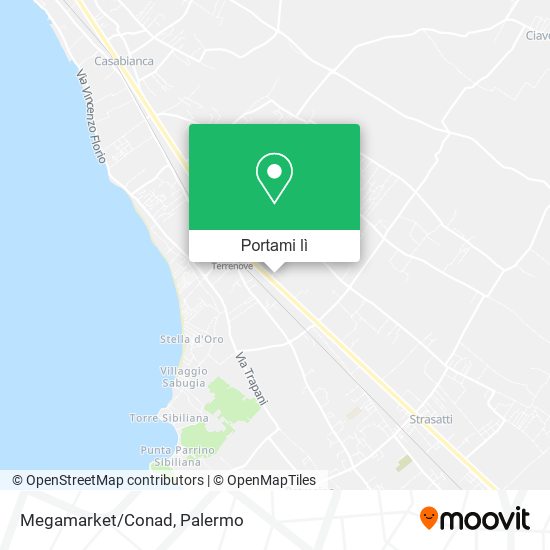 Mappa Megamarket/Conad