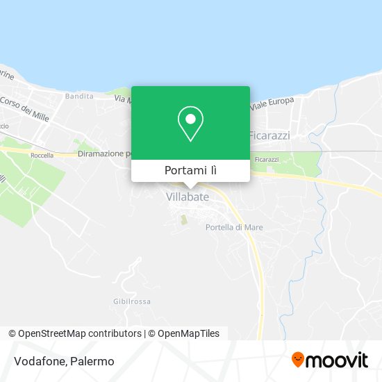 Mappa Vodafone