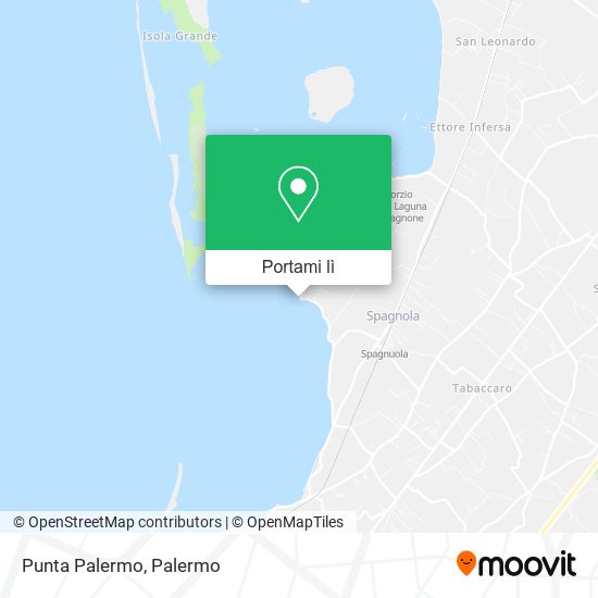 Mappa Punta Palermo