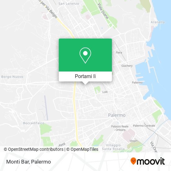 Mappa Monti Bar