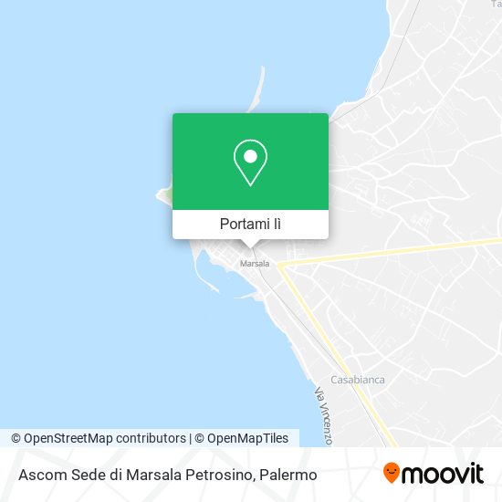 Mappa Ascom Sede di Marsala Petrosino