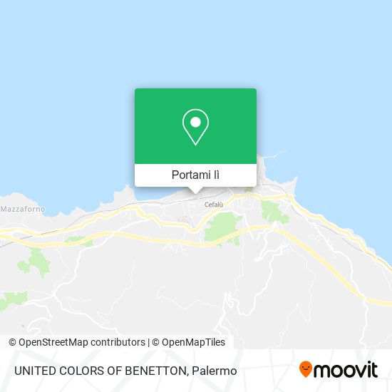 Mappa UNITED COLORS OF BENETTON