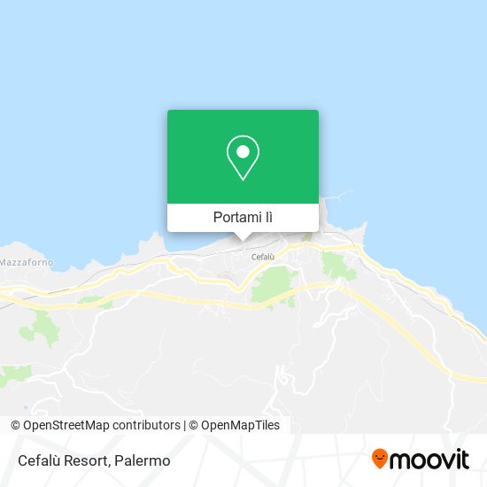 Mappa Cefalù Resort