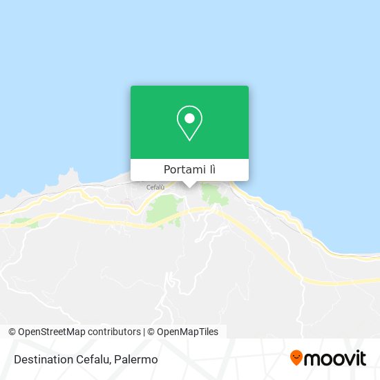 Mappa Destination Cefalu