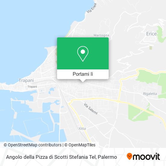 Mappa Angolo della Pizza di Scotti Stefania Tel