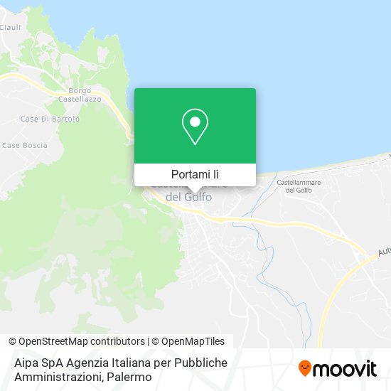 Mappa Aipa SpA Agenzia Italiana per Pubbliche Amministrazioni