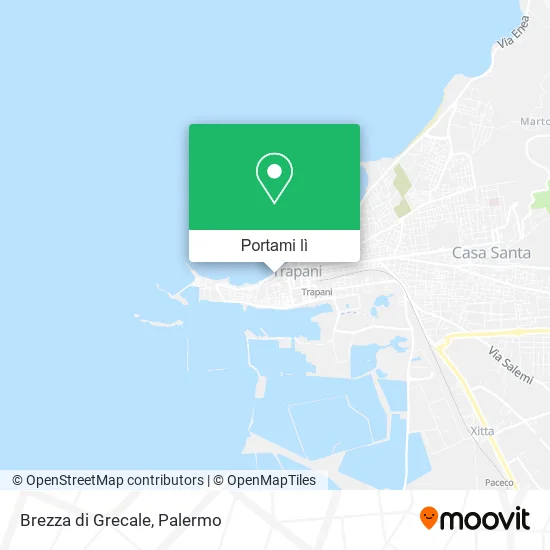 Mappa Brezza di Grecale