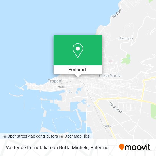 Mappa Valderice Immobiliare di Buffa Michele