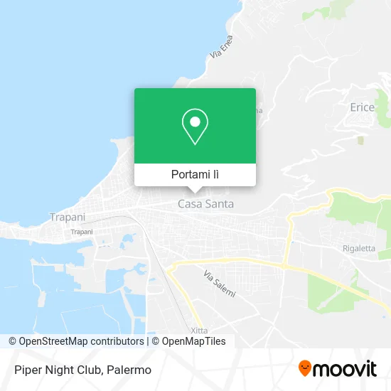 Mappa Piper Night Club