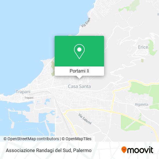 Mappa Associazione Randagi del Sud