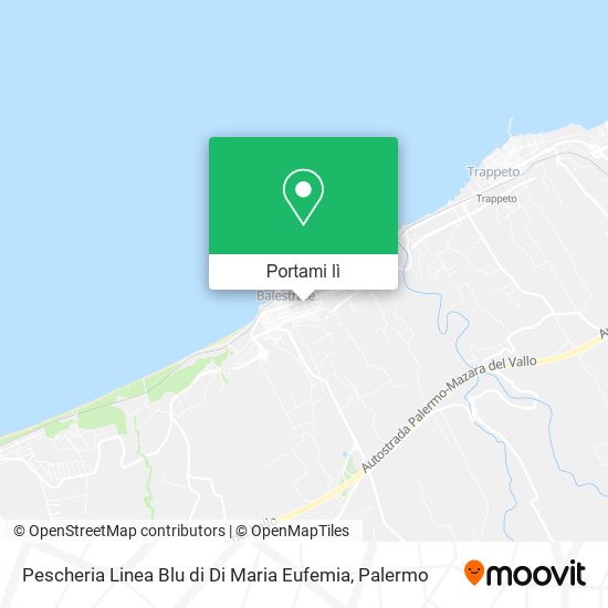 Mappa Pescheria Linea Blu di Di Maria Eufemia