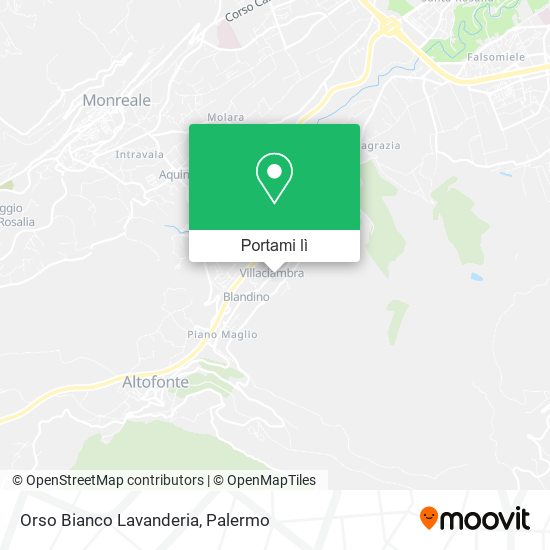 Mappa Orso Bianco Lavanderia