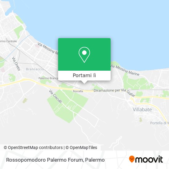 Mappa Rossopomodoro Palermo Forum