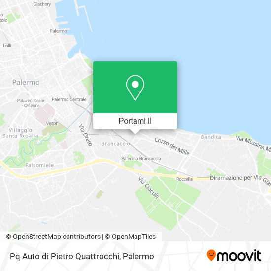 Mappa Pq Auto di Pietro Quattrocchi
