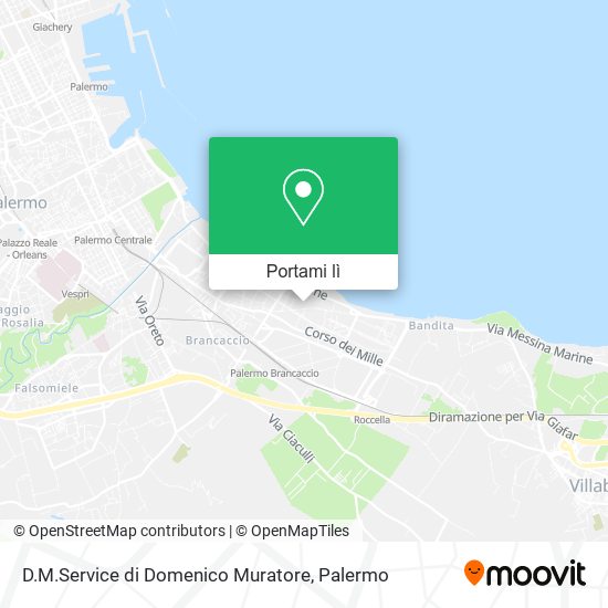 Mappa D.M.Service di Domenico Muratore