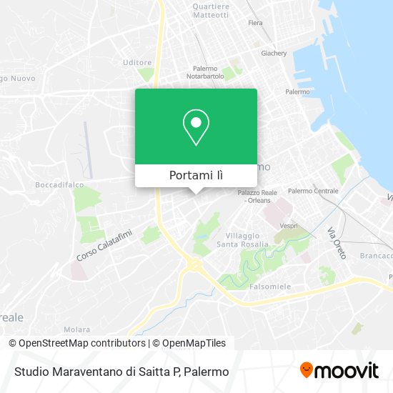 Mappa Studio Maraventano di Saitta P