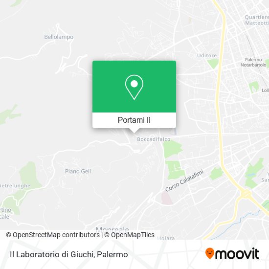Mappa Il Laboratorio di Giuchi
