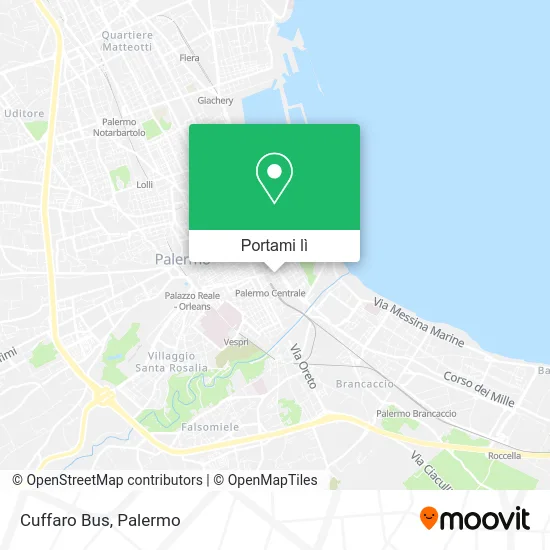 Mappa Cuffaro Bus