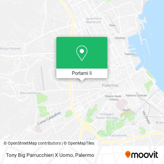 Mappa Tony Big Parrucchieri X Uomo