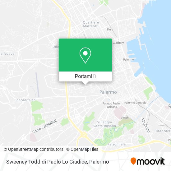 Mappa Sweeney Todd di Paolo Lo Giudice