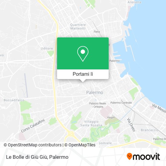 Mappa Le Bolle di Giù Giù