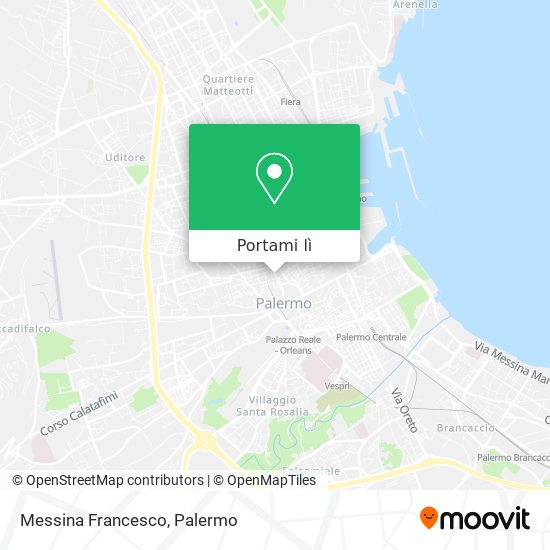 Mappa Messina Francesco